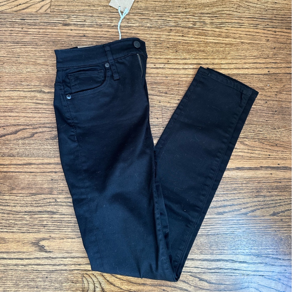 Madewell Black Curvy High-Rise Skinny Jeans